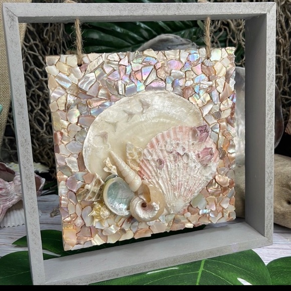 Real Mother of Pearl & Abalone PCs crafting jewelry inlays beads mosaics DIY lot - Picture 2 of 16